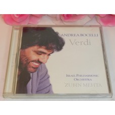 CD Andrea Bocell Verdi Israel Philharmonic Orchestra Zubin Mehta 15 tracks Phillips